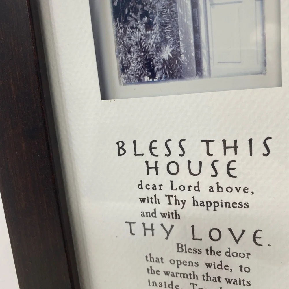 Brown Framed Inspirational Wall Art